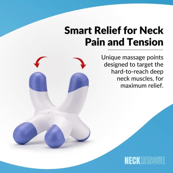 Amazing Neck Massager for Pain Relief, Pressure Point Massager, Occipital - Image 2
