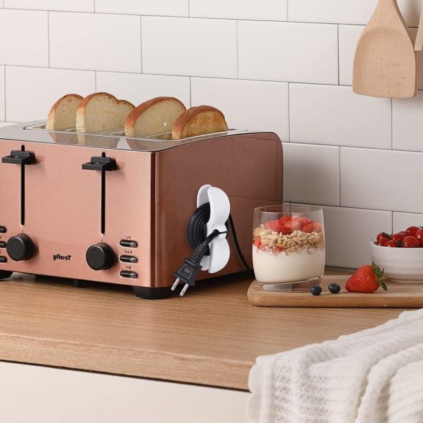 Cord Organizer for Appliances, 4PCS Kitchen Appliance Cord Winder Cord - Image 2