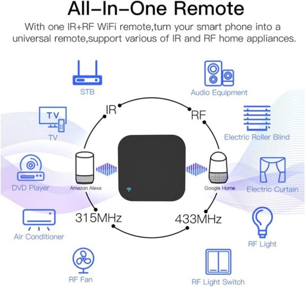 Tuya Smart IR RF Remote Controller,Universal Remote Controller, for - Image 7