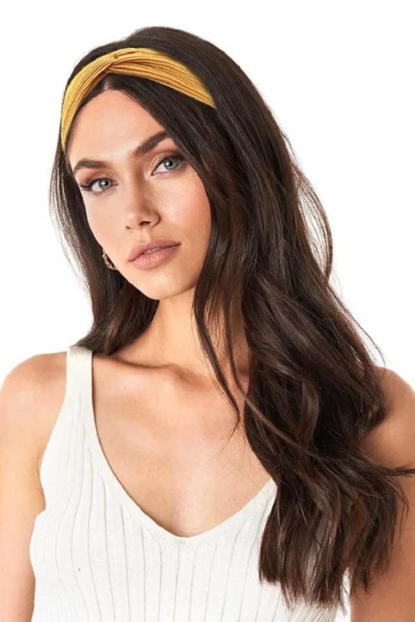 Huachi Headbands for Women Twist Knotted Women Head Bands Boho Stretchy - Image 6
