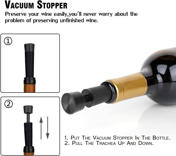 Mini Wine Opener Set | Travel Portable Pocket Air Pressure Pump Wine Bottle - Image 6