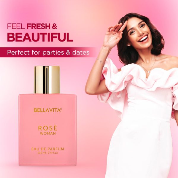 Bella.vitaa Luxury Rose Woman Eau De Parfum Perfume for Women with Black - Image 2