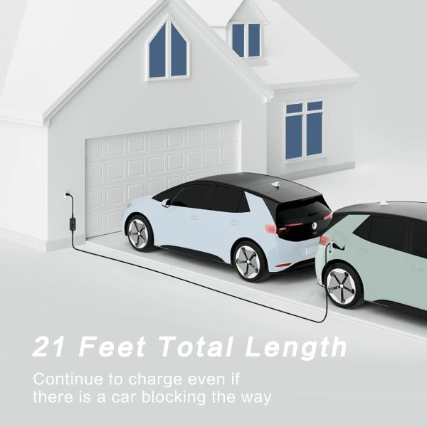 Level 1 EV Charger 16 Amp 25FT Cable Portable Electric Charger for J1772 EV - Image 7