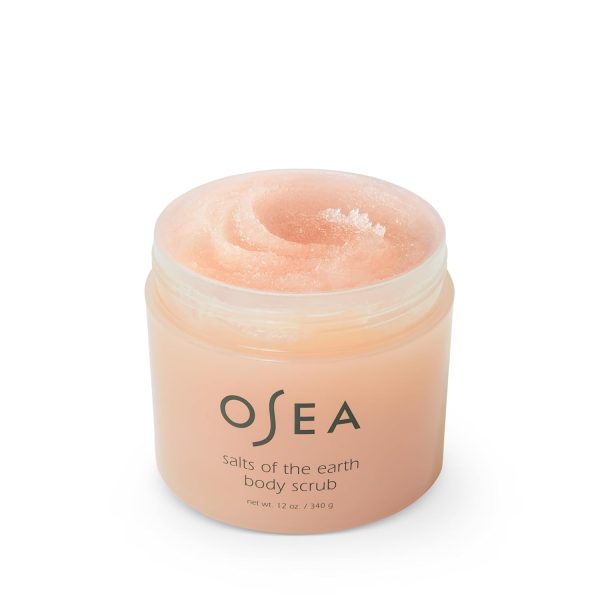 OSEA Salts of the Earth Body Scrub 12 oz - Pink Himalayan Salt Scrub - - Image 2