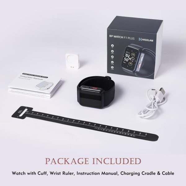 Smart Blood Pressure Monitor Watch with Inflatable Cuff- Accurate Health - Image 9