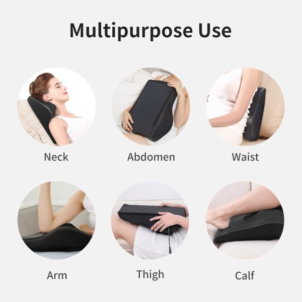 Boriwat Back Massager with Heat, Massagers for Neck and Back, 3D Kneading - Image 6