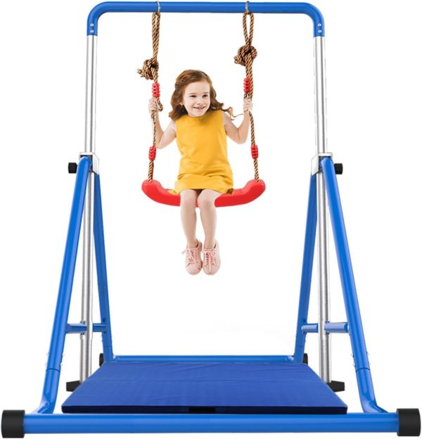HYO&ZOY Gymnastic Bar Horizontal Bar Expandable Gymnastic Bar Folding for - Image 2
