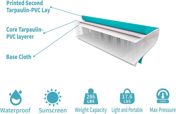 A&BBOARD Inflatable Air Gymnastics Mat 6.6ft/10ft/13ft/16ft Training mat 4 - Image 8
