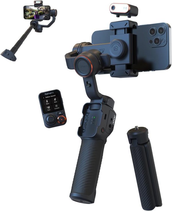 Hohem iSteady M7 AI Tracking Smartphone Gimbal 3-Axis Phone Stabilizer with - Image 9