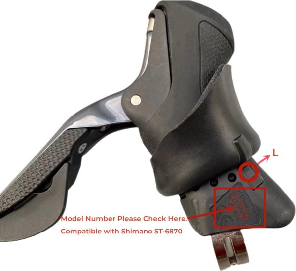 Bike Brake Lever Hoods,Compatible with Shi Mano Ultegra ST-6870 - Image 3