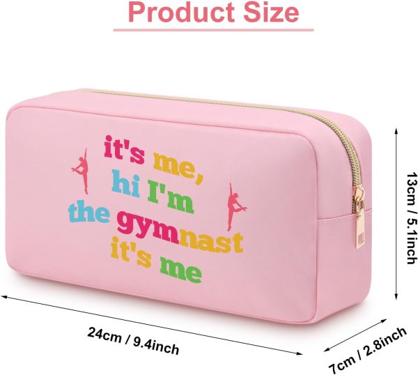Heigebi Gymnast Makeup Bag Gymnastics Team Gift Gymnast Graduation Birthday - Image 2