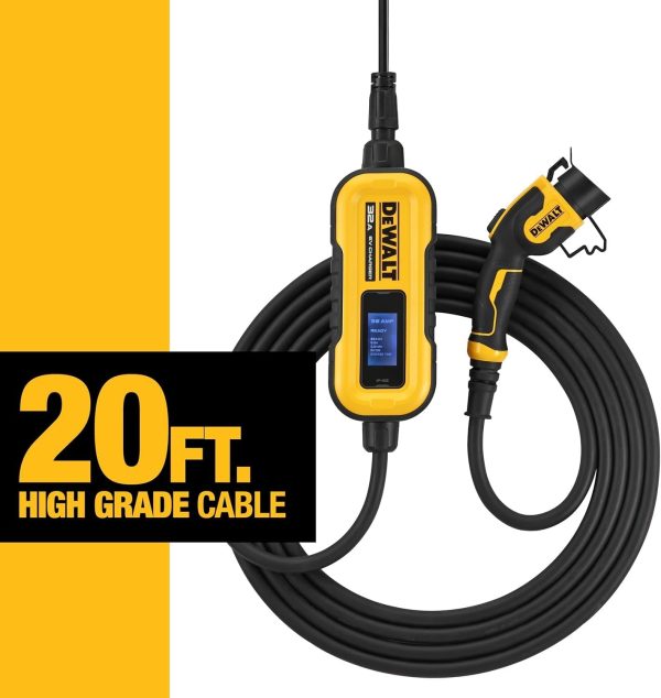 DEWALT Portable Electric Vehicle (EV) 120-240V Level 2 Charger up to 32 - Image 5