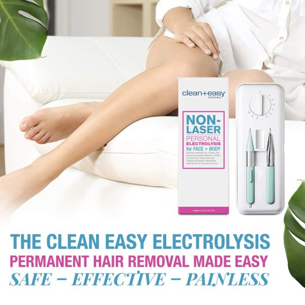 Clean + Easy Non-Laser Personal Electrolysis Device - Permanent Hair - Image 4