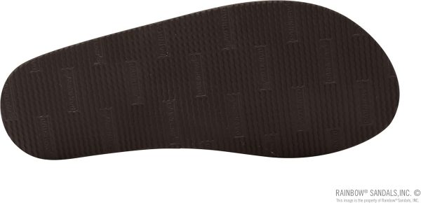 Rainbow Sandals Mens Luxury Leather - Single Layer Arch Support - Image 5