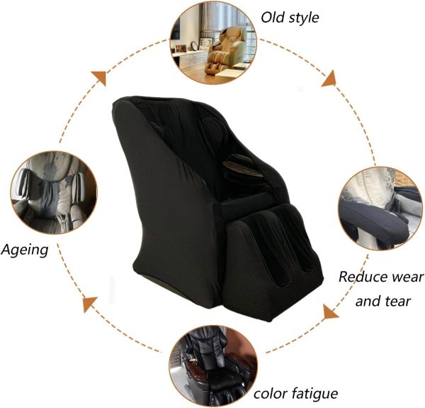 Full Body Shiatsu Massage Chair Cover, Universal Massage Chair Protection - Image 5