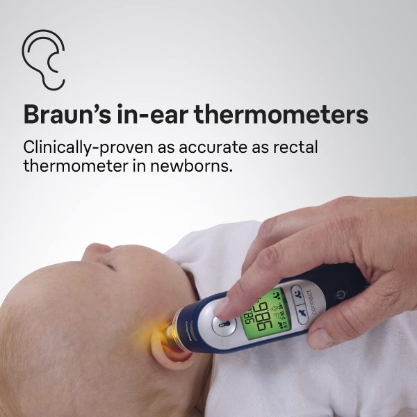 Braun ThermoScan 7+ Connect Digital Ear Thermometer - Family Care App - Image 2