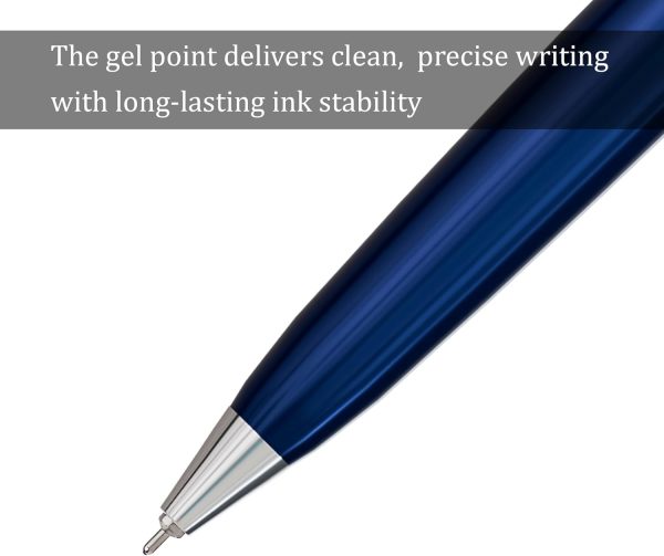 Monteverde USA Aldo Domani Gel Pen - Blue | Smooth Gel Ink | - Image 6