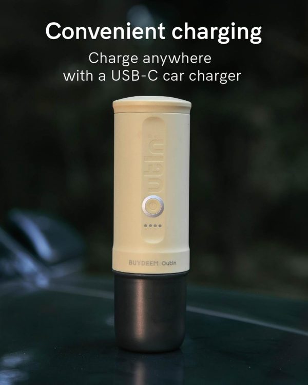 Portable Electric Espresso Machine, Car Coffee Maker with 7500mAh - Image 4