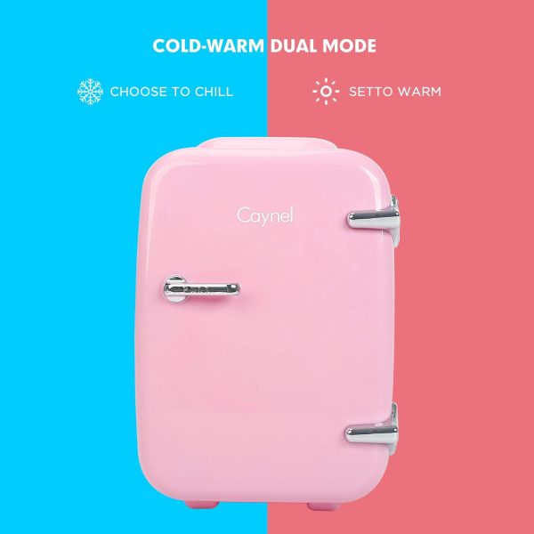 CAYNEL Mini Fridge Portable Thermoelectric 4 Liter Cooler and Warmer for - Image 3