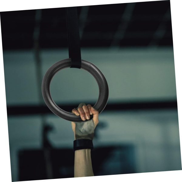 2 Rings Home Gym Adjustable Dumbbells Ab Wheel Gymnastics Accessories - Image 8