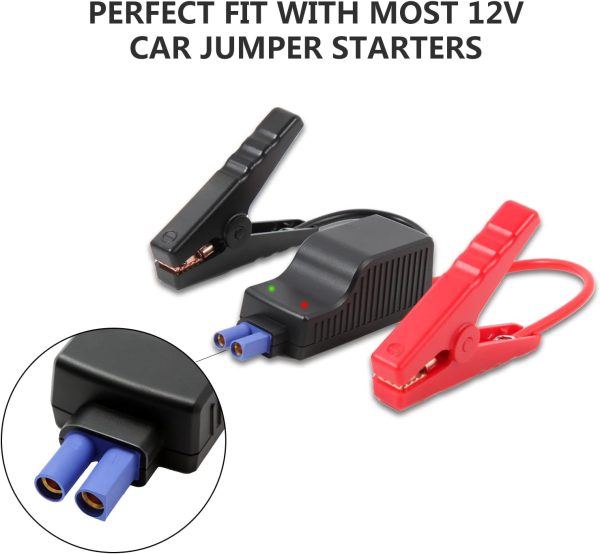 Smart Jumper Clamp Automotive Jump Starter Booster Clamp Cables, - Image 3