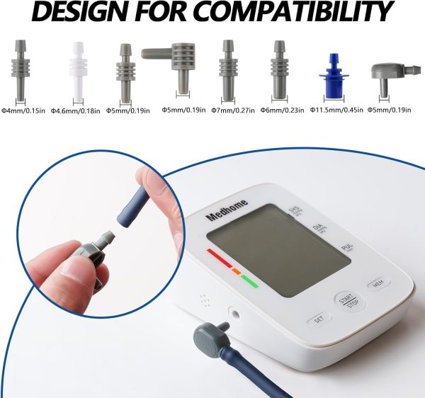 Small Blood Pressure Cuff Upper Arm 5.5"-9.5"(14-24cm) S Replacement BP - Image 3