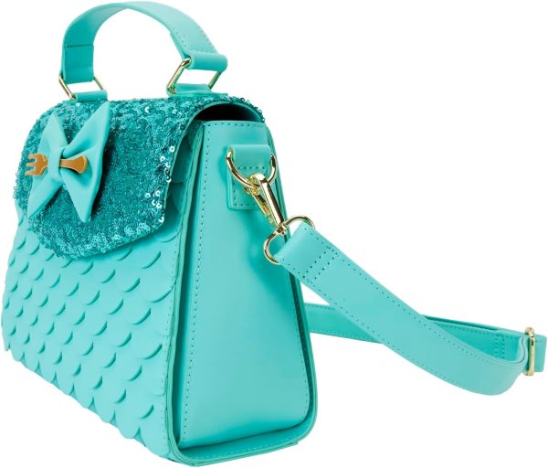Loungefly Disney The Little Mermaid Sequins Collection Crossbody Bag, - Image 2