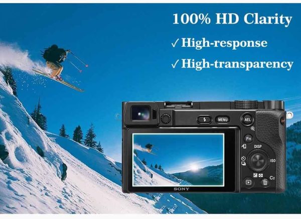 Screen Protector for Sony A6600 A6400 A6300 A6100 A6000 [3 Pieces] & Hot - Image 6