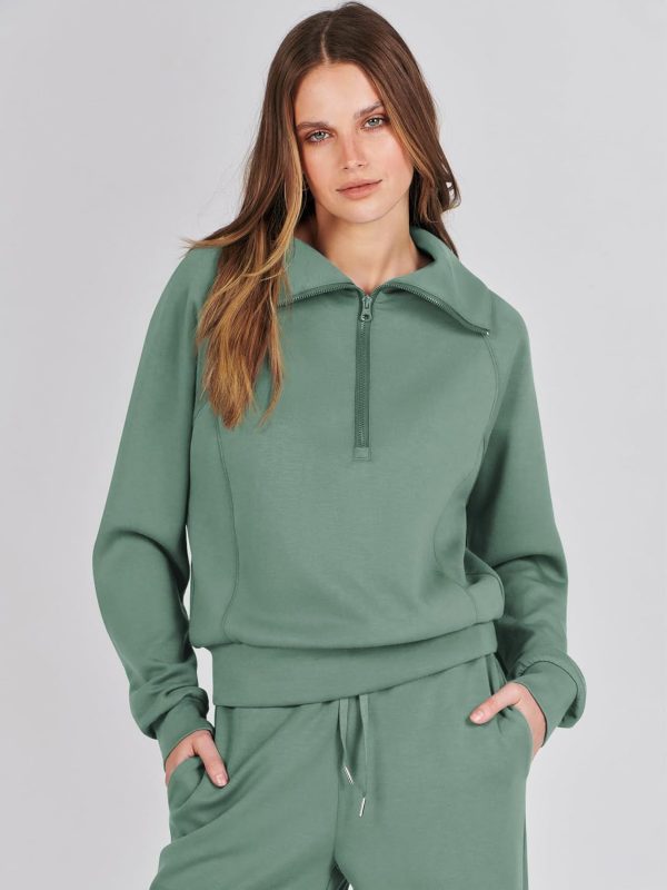 Prinbara Women 2 Piece Outfits Lounge Sets 2024 Winter Oversized Sweatshirt - Image 8