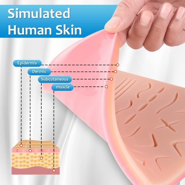 Suture Practice Training Kit for Medical PA, NP Students, Residents - Image 4
