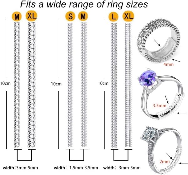 Ring Size Adjuster for Loose Rings, Eiito Ring Sizers Ring Spacers or Ring - Image 2