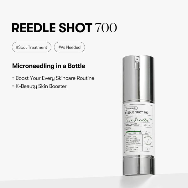 VT COSMETICS CICA Reedle Shot 700, Spot Treatment Night Exosome, - Image 2