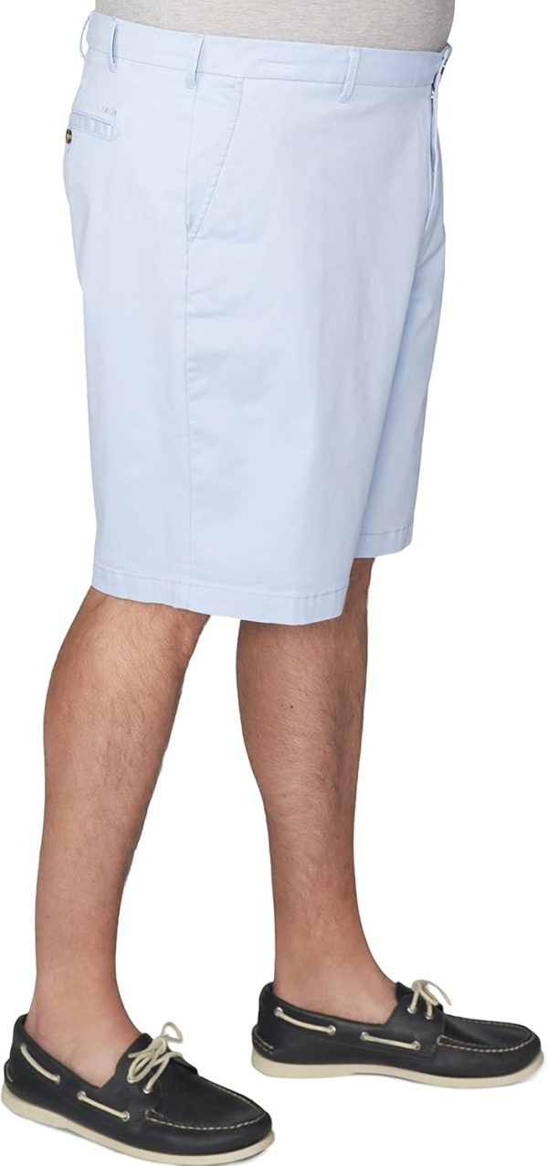 IZOD Men's Saltwater 9.5" Flat Front Chino Short - Image 2