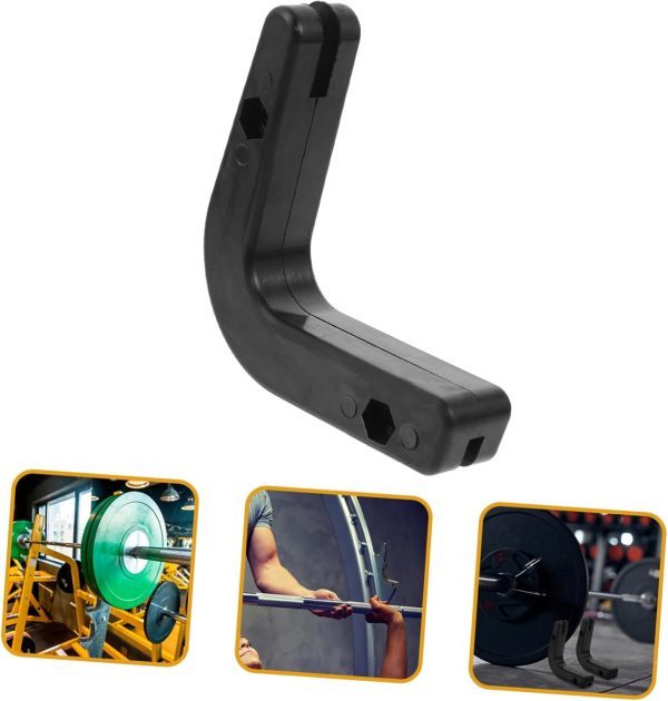 Yardwe Barbell Stand Hook Barbell Clamps Dumbell Dumbbell Weight Adjustable - Image 3