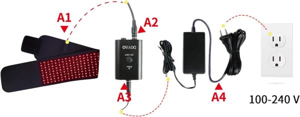 DGXINJUN Red Light Therapy Devices FDA Cleared Near Infrared 880nm Led Wrap - Image 8