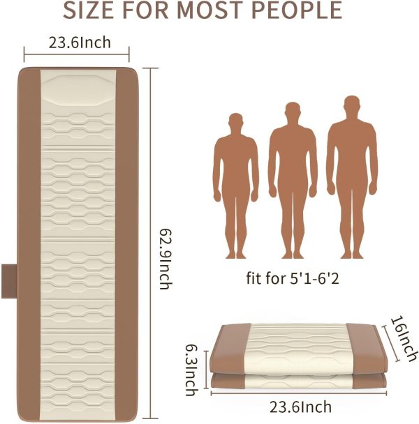 Full Body Massage Mat with Heat, Back Massager for Pain Relief Deep Tissue, - Image 7