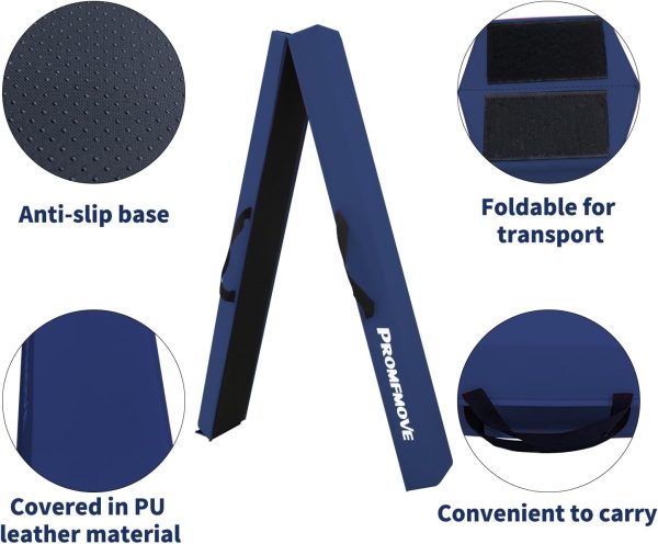 6 FT / 8 FT / 9 FT /10 FT Balance Beam Folding Gymnastics Beam - Extra Firm - Image 4