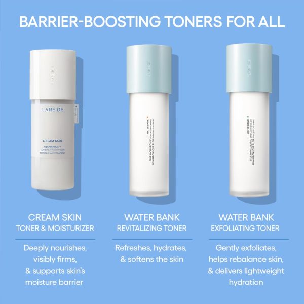 LANEIGE Cream Skin Refillable Toner & Moisturizer with Ceramides and - Image 11