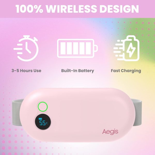 Portable Heating Pad for Cramps. Period Pain Relief Device & Menstrual Heat - Image 6
