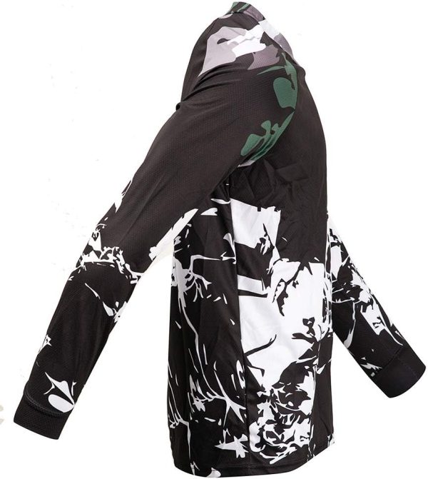Weimostar Men's Cycling Jersey MTB T Shirt Long Sleeve Mountain Bike - Image 5