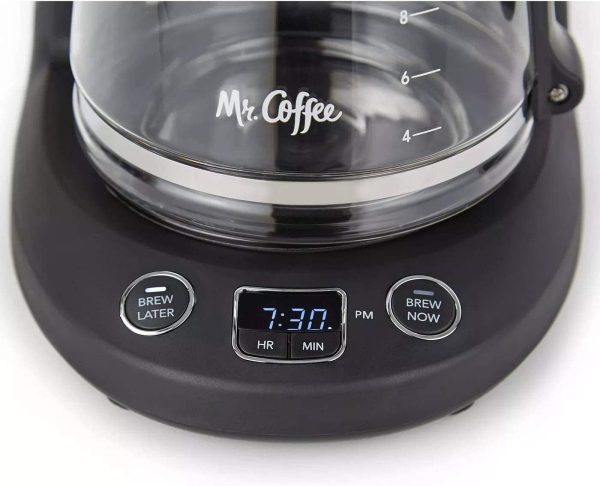 Mr. Coffee 12-Cup Programmable Coffeemaker, Brew Now or Later - Image 5