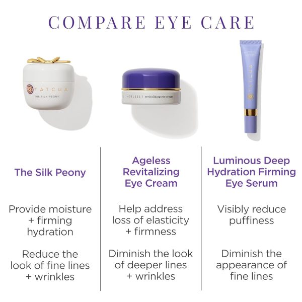 TATCHA The Silk Peony Melting Under Eye Cream | Hydration with - Image 7