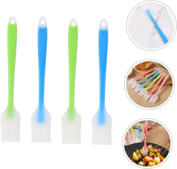 BESPORTBLE 3sets Outdoor Barbecue Barbecue Sauce Brush Silicone Barbecue - Image 3