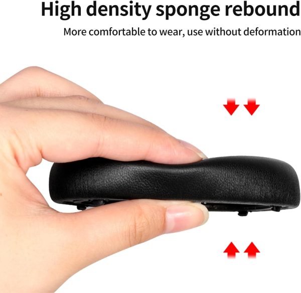 Replacement Earpads Cushion for Bowers&Wilkins PX8 Headphones (Black) - Image 2