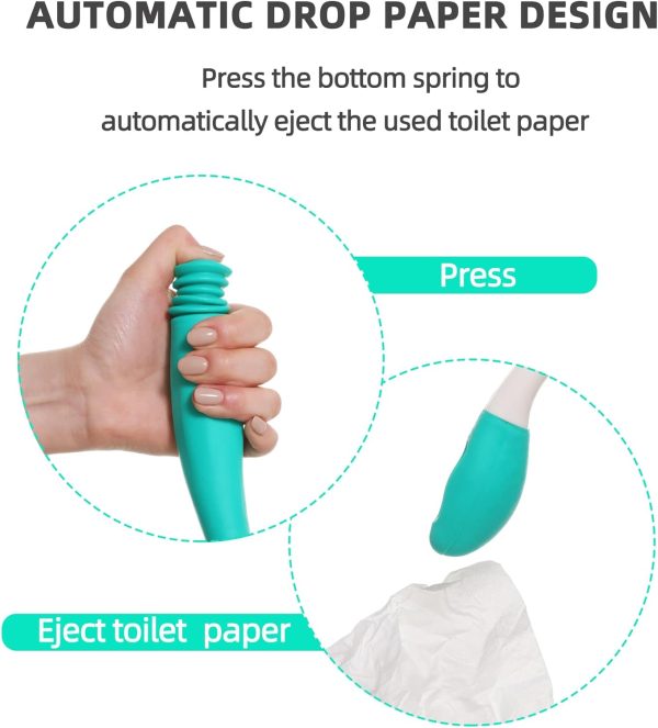 Fanwer Toilet Aids Tools,Long Reach Comfort Wipe,Extends Your Reach Over - Image 2