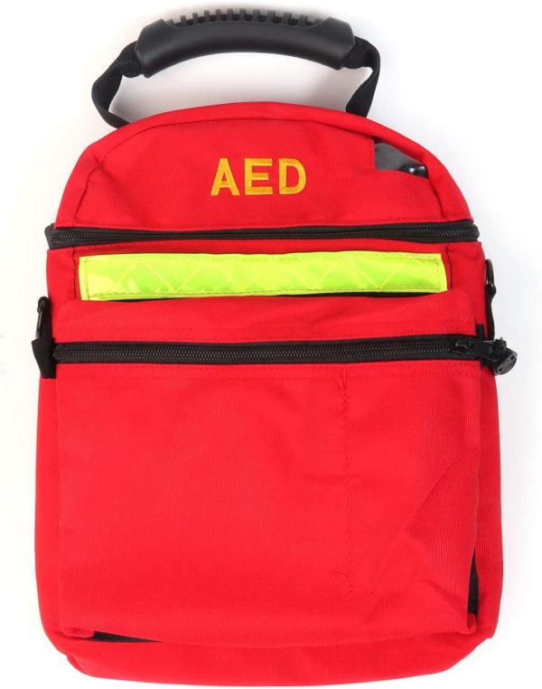 First Aid Bag AED Medical Bag 1st Aid Bag Empty Rescue Defibrillator Bag - Image 2