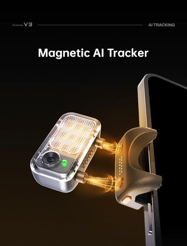 hohem iSteady V3 Gimbal Stabilizer for Smartphone, AI Tracker Fill - Image 2