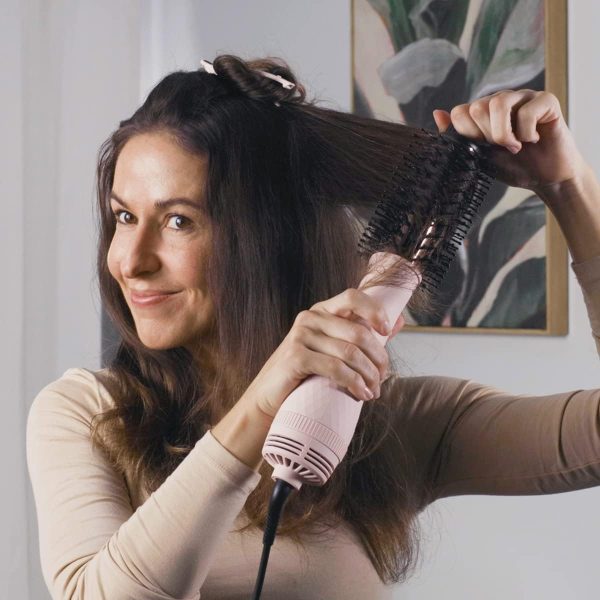 L'ANGE HAIR Le Volume 2-in-1 Titanium Blow Dryer Brush | Hot Air Brush in - Image 3
