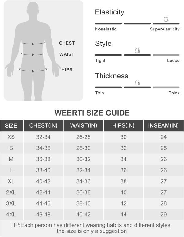 WEERTI Thermal Underwear for Men Long Johns with Fleece Lined, Base Layer - Image 6