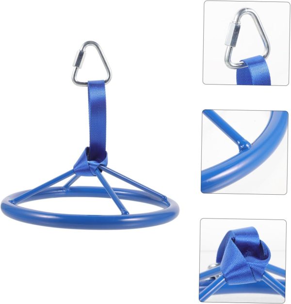 Ninja Wheel Gymnastics Bar for Ring Dumbbell Gymnastics Grips Outdoor - Image 3